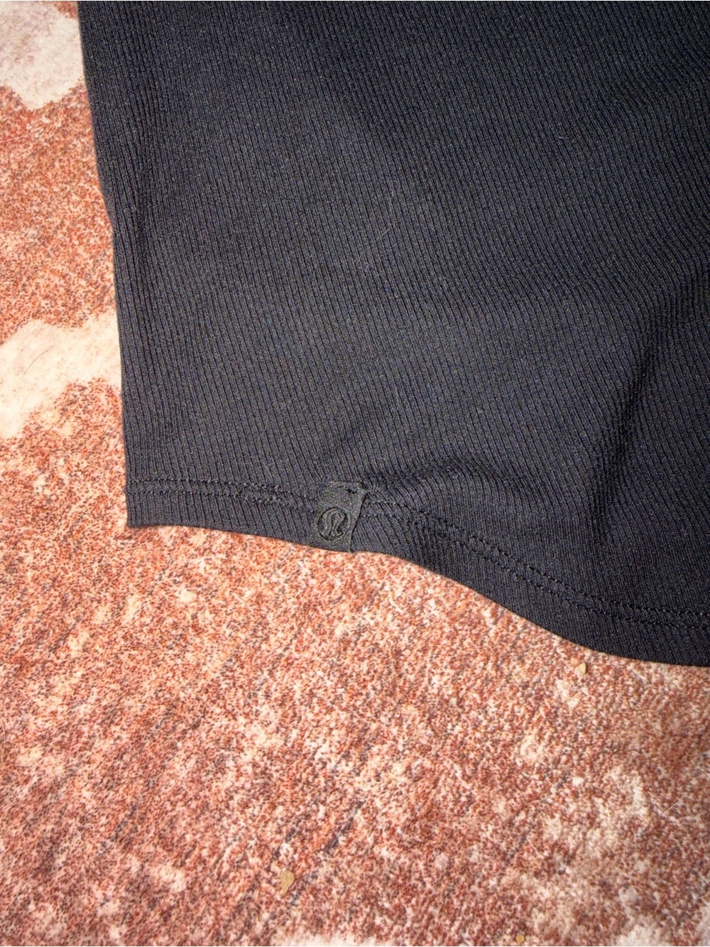 lululemon athletica Black Ribbed Racerback Tank - Picture 3 of 3